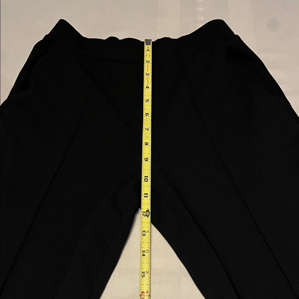 Saint + Sofia Luxurious Black Palazzo Pants Size 6